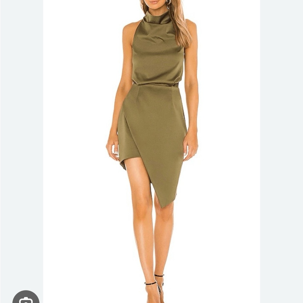 Elliatt Olive Green Dress